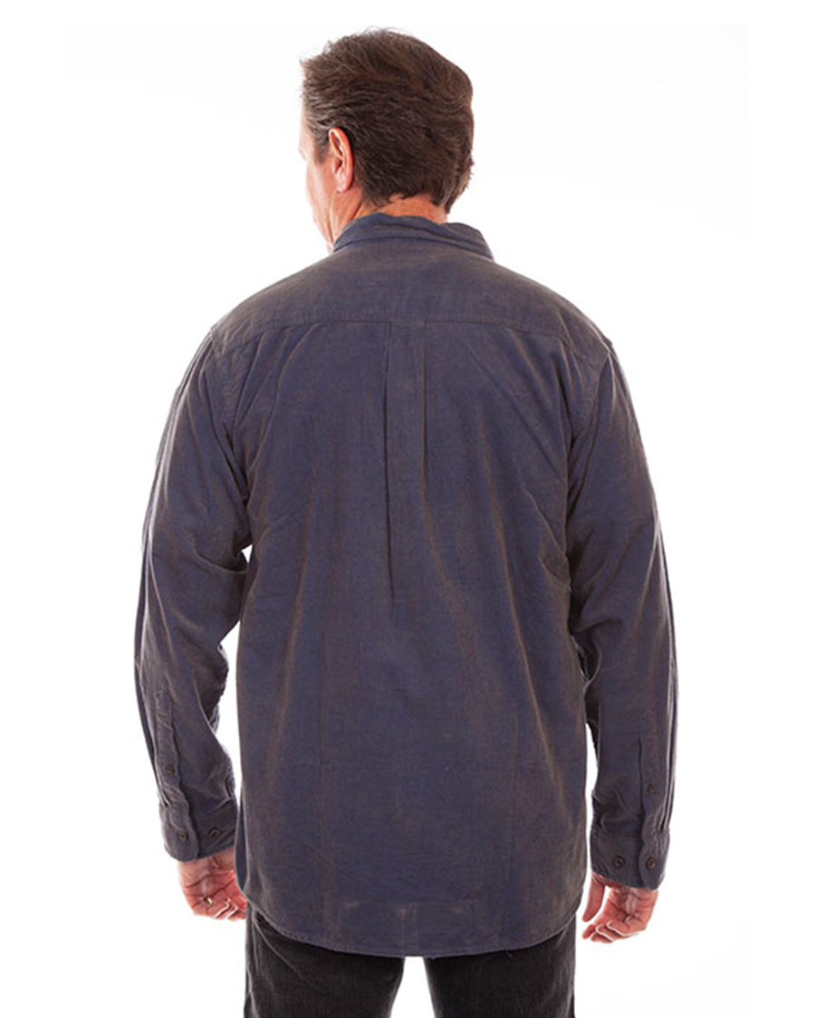 Men's Corduroy Button Front Shirt