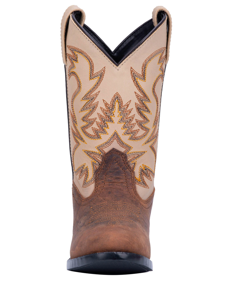 Toddlers Buckeye Two Toned Western Boots