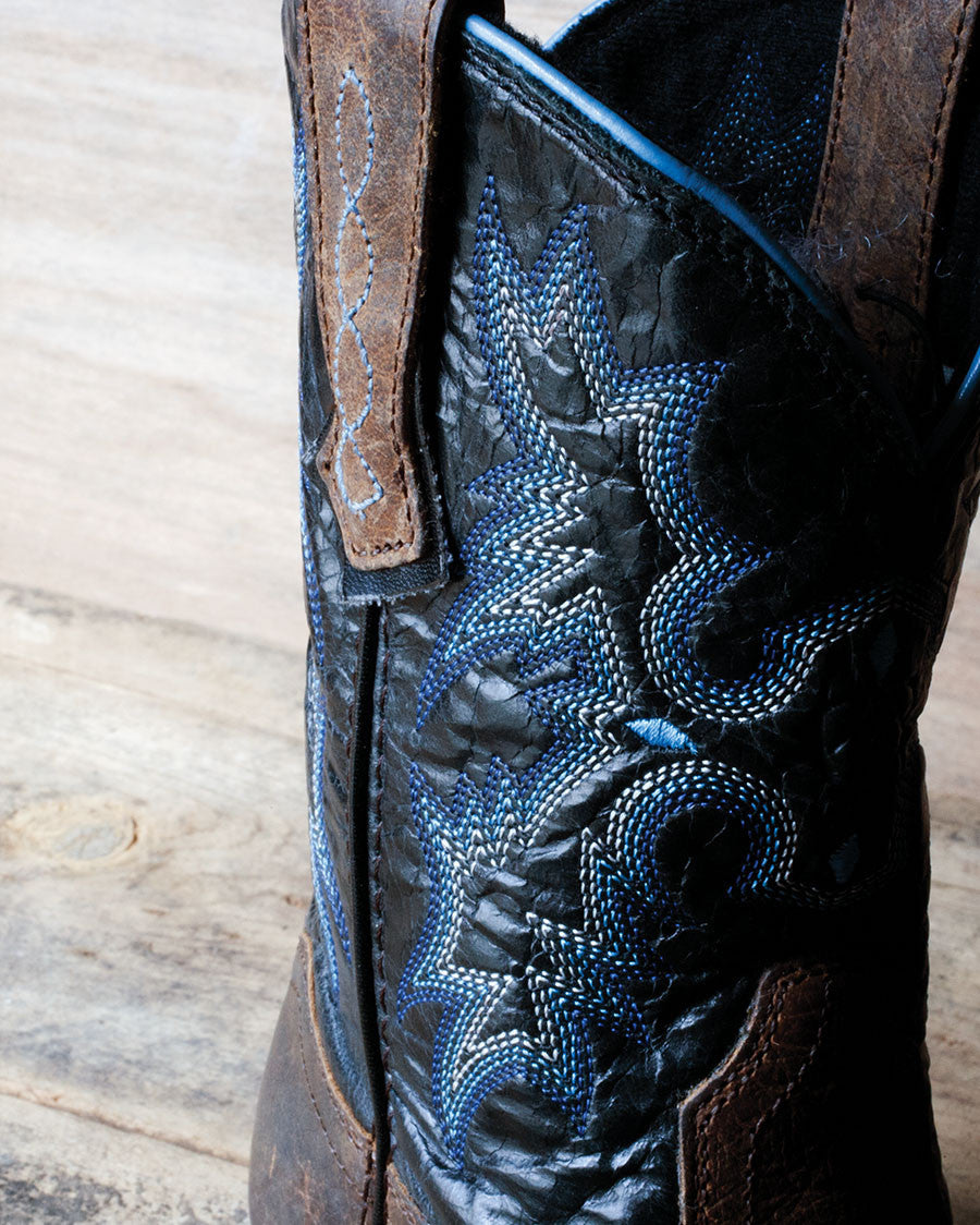 Kids Tombstone Boots - Earth/Black