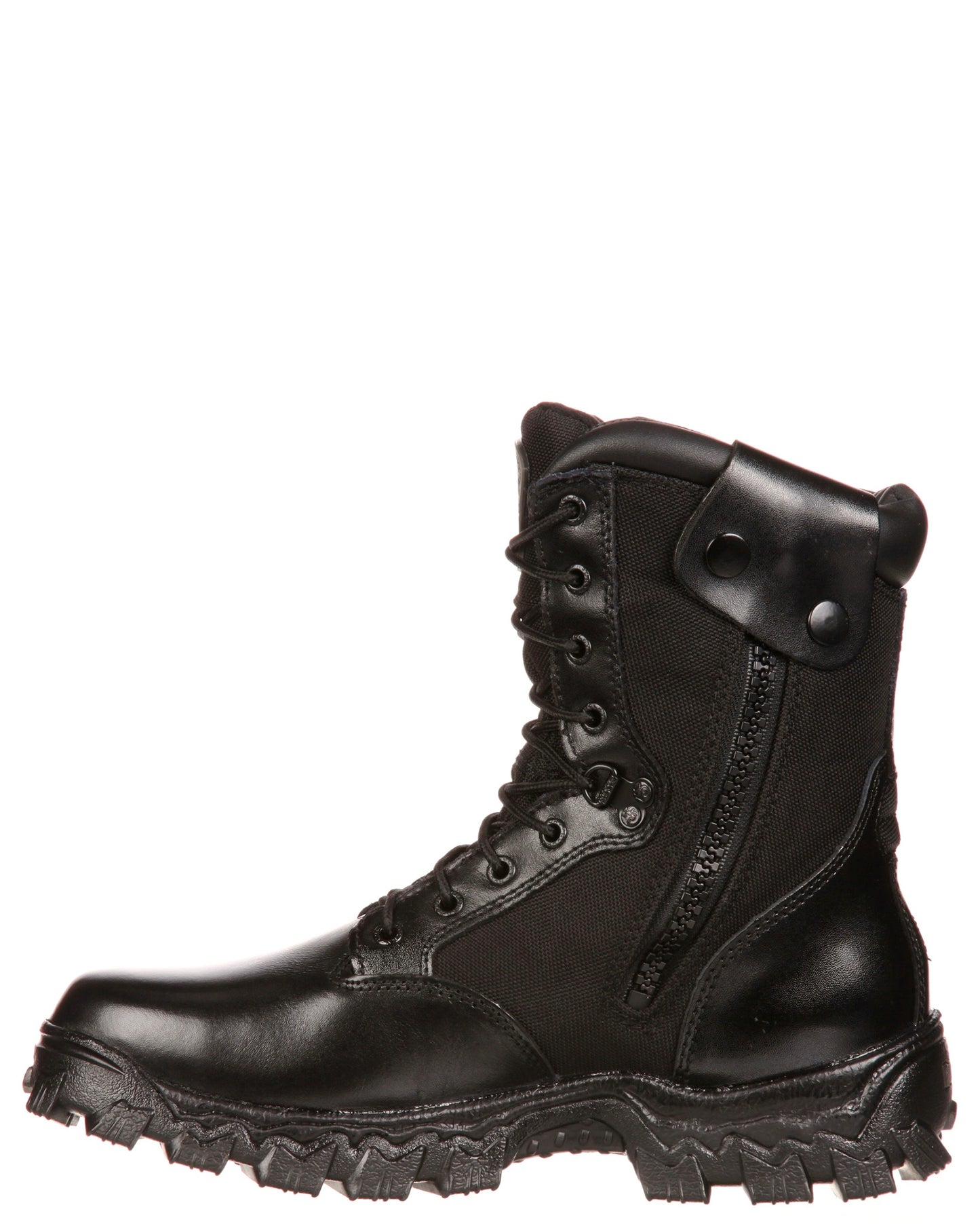 Men's Alpha Force Zipper Composite Toe Public Service Boots