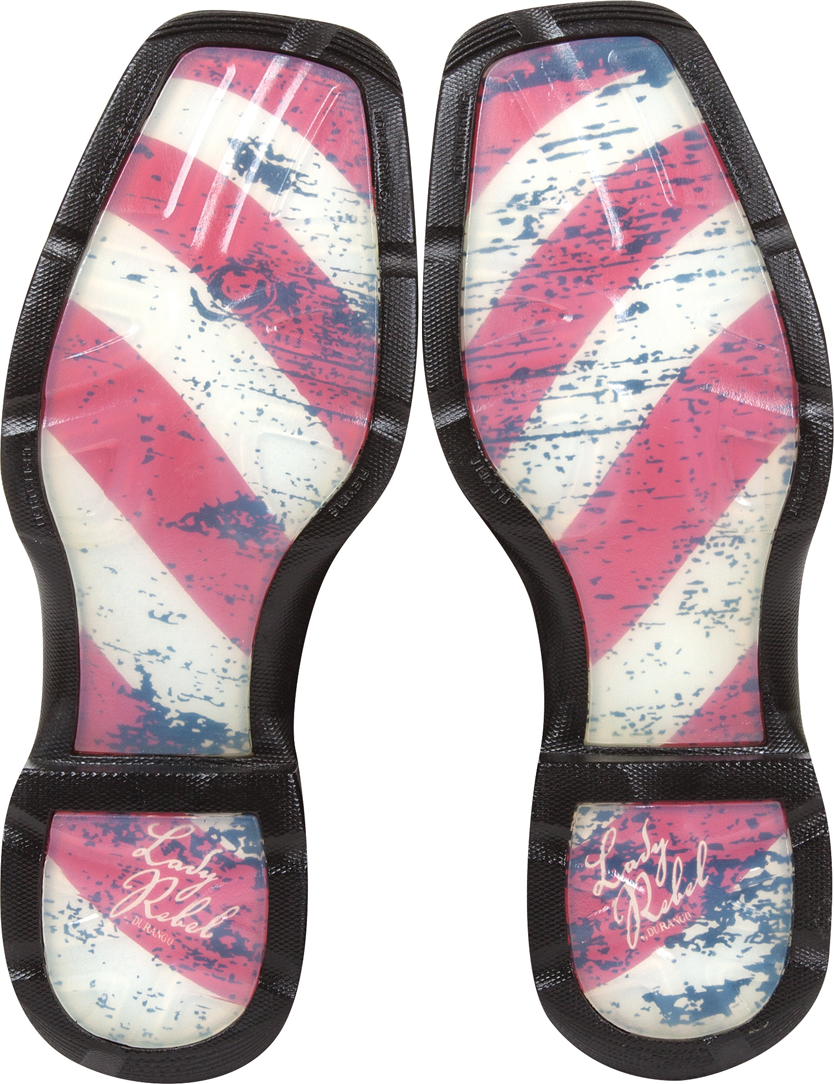 Womens Lady Rebel Patriotic Boots