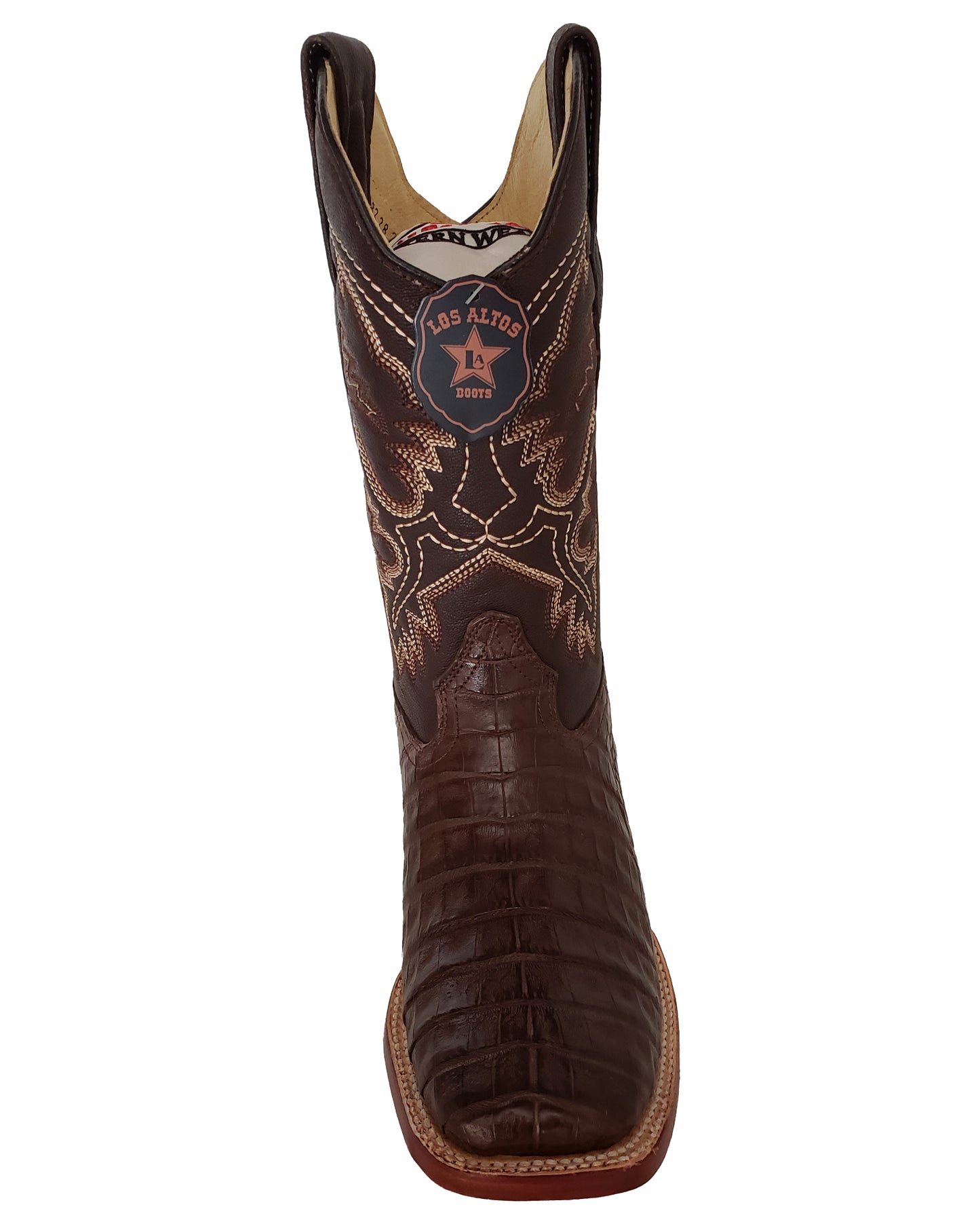 Men's Caiman Belly Western Boots