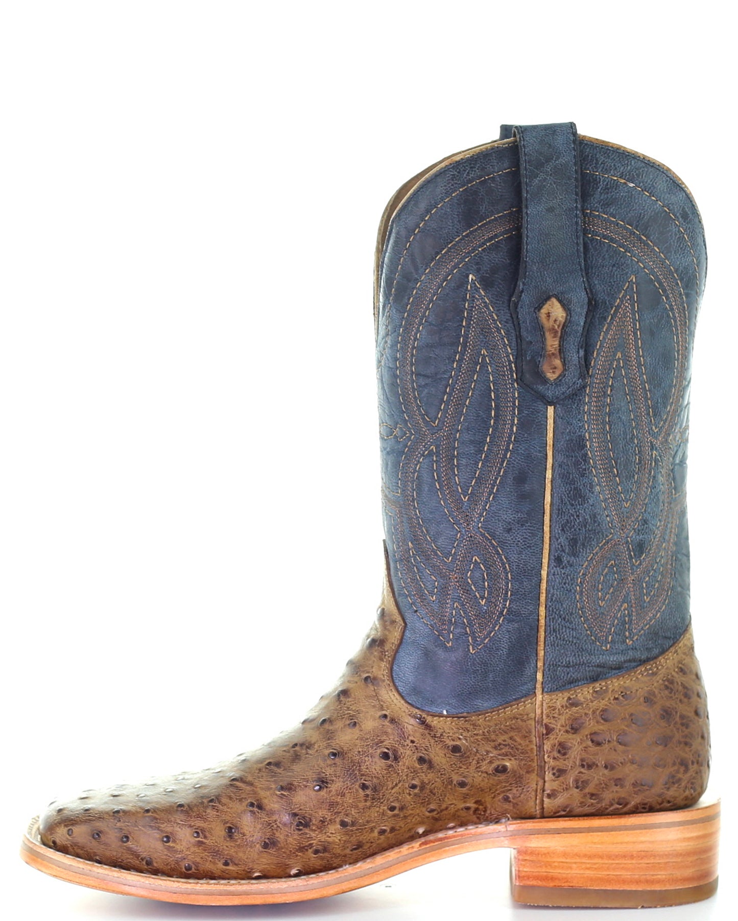 Men's Ostrich Western Boots