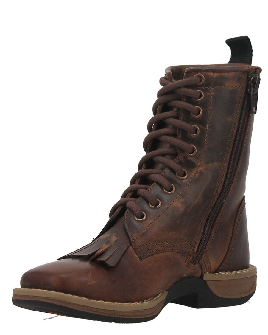 Youth Rowan Western Work Boots