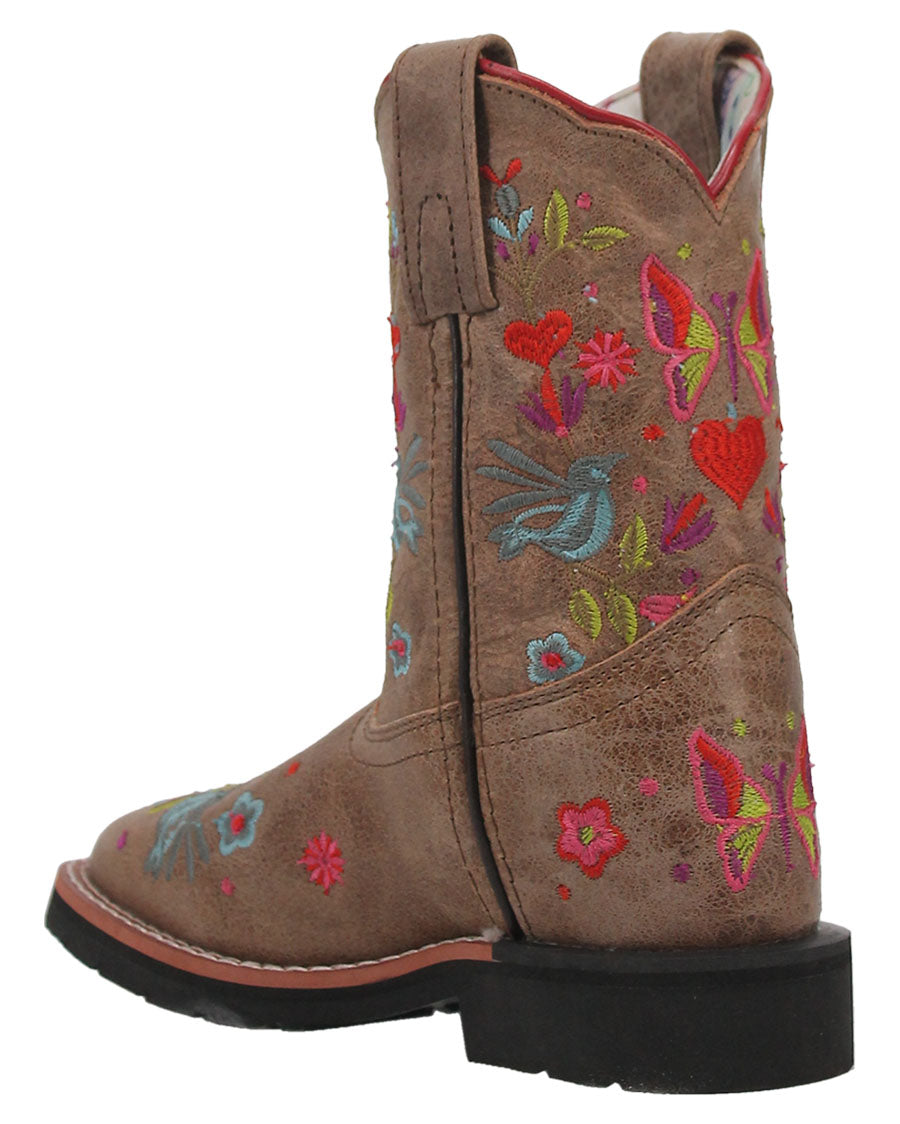 Youth Fleur Western Boots