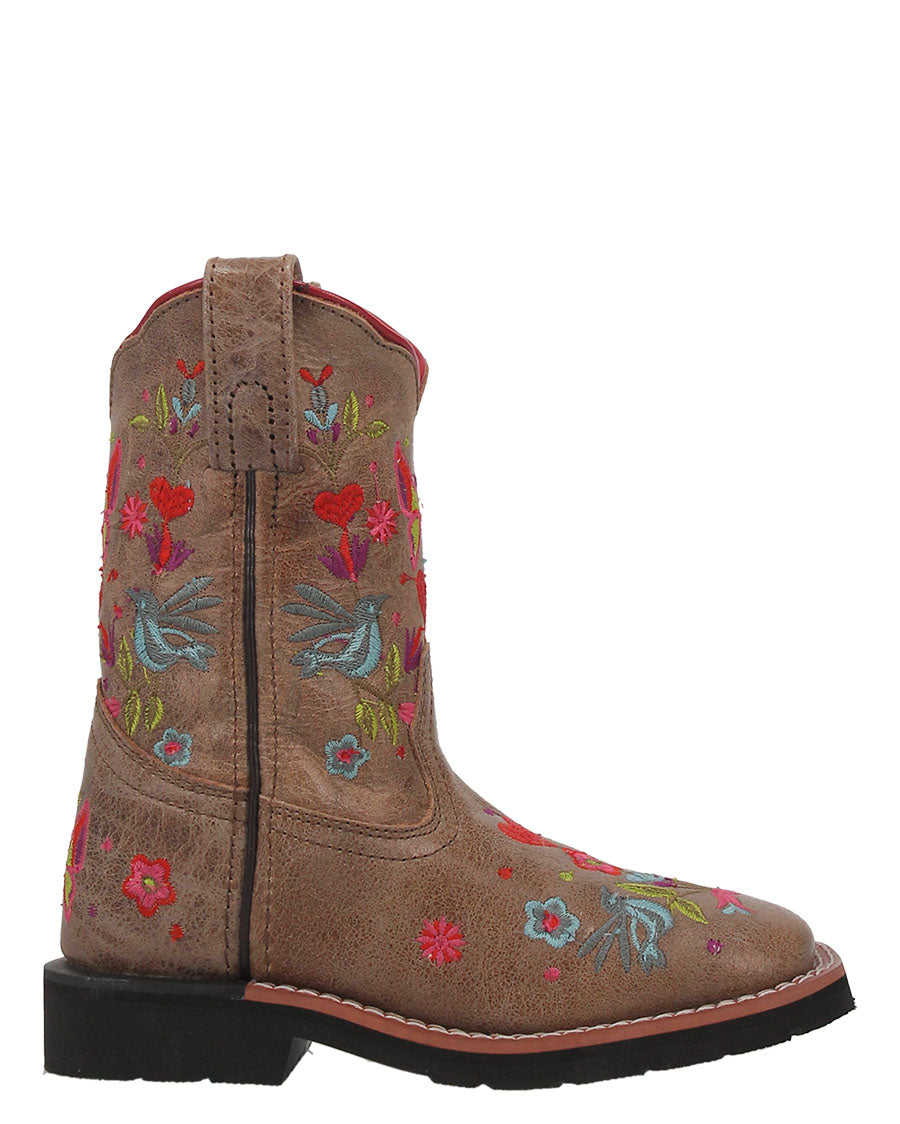 Youth Fleur Western Boots