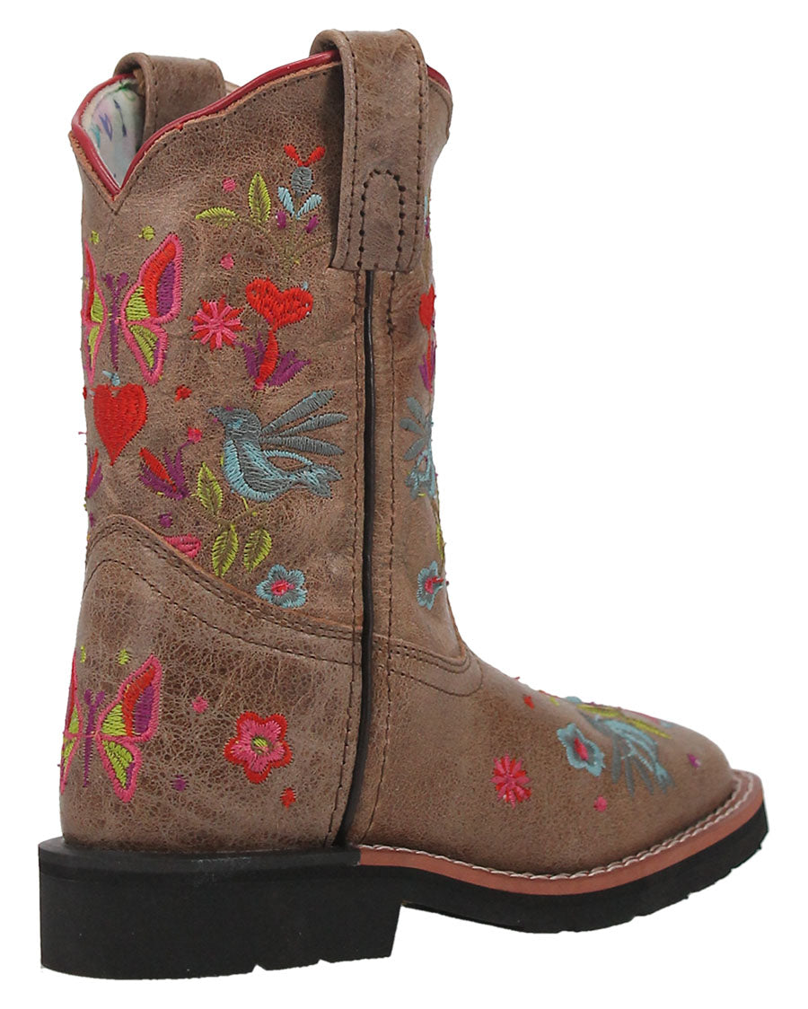 Youth Fleur Western Boots