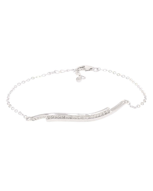 Women's River Run Wave Bar Bracelet