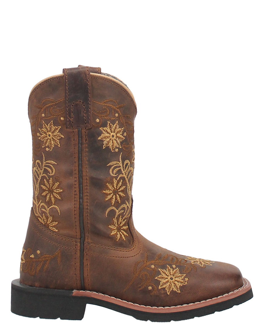 Youth Gardenia Western Boots