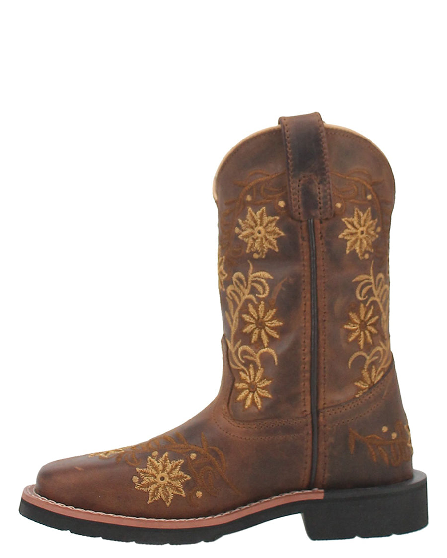 Youth Gardenia Western Boots