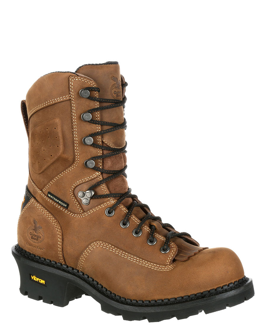 Men's Comfort Core Logger Waterproof Work Boots