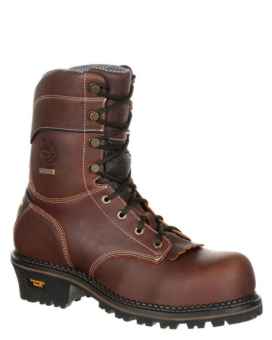 Men's Amp Lt Logger Composite Toe Waterproof Work Boots