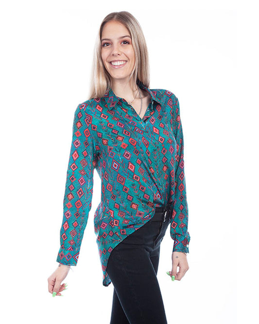 Women's Diamond Blouse