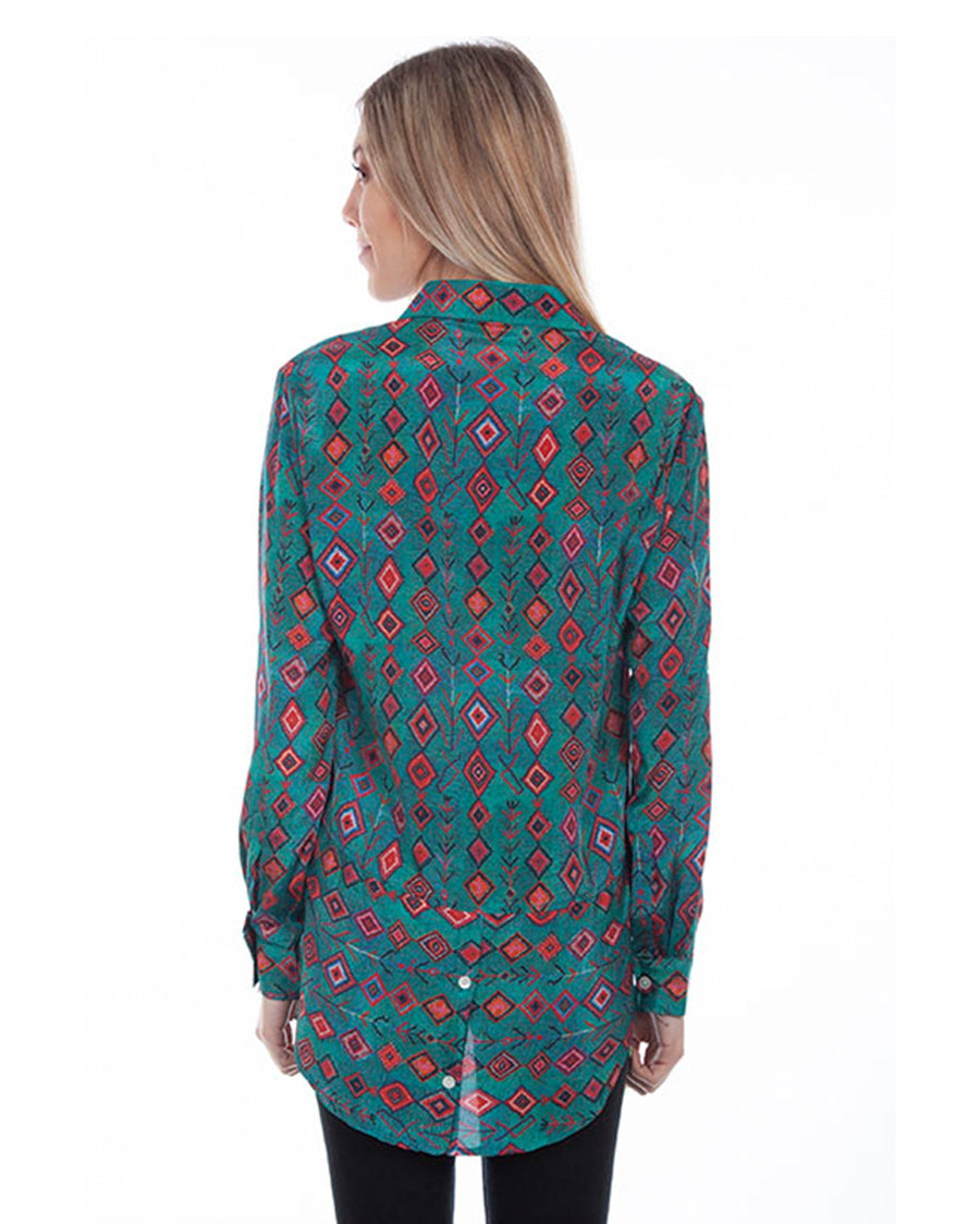 Women's Diamond Blouse