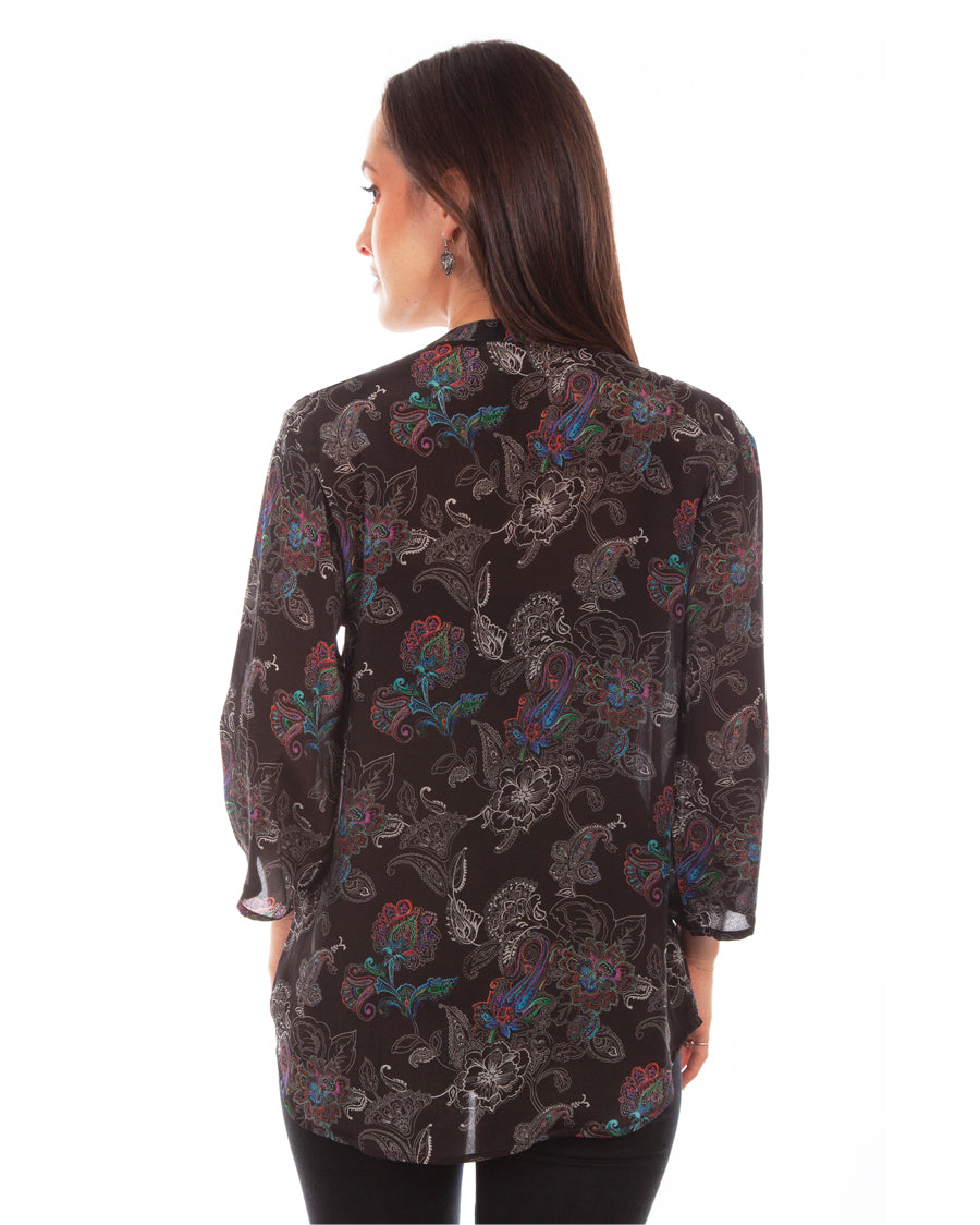 Women's Floral Print Blouse