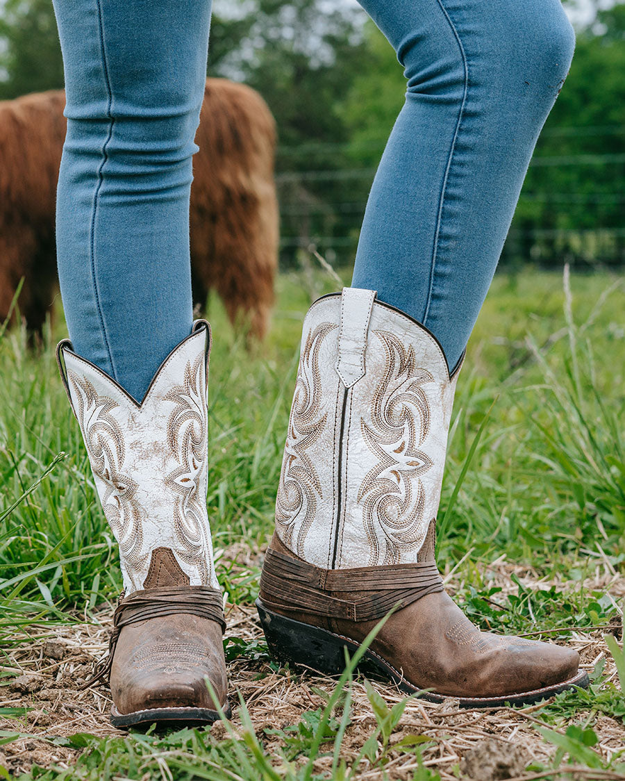 Womens Myra Tassel Western Boots