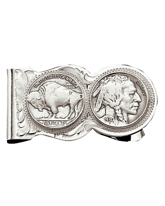 Buffalo Nickel Money Clip