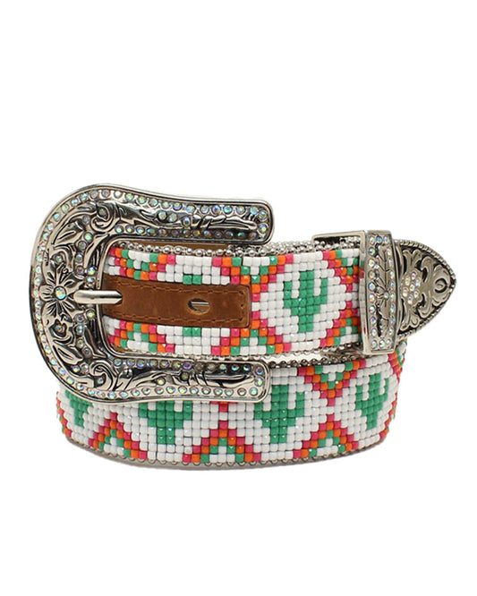 Girls' Cactus Beads Belt