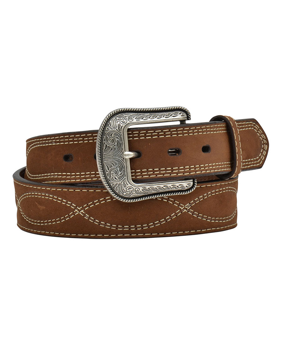 Men's Figure 8 Stitched Belt