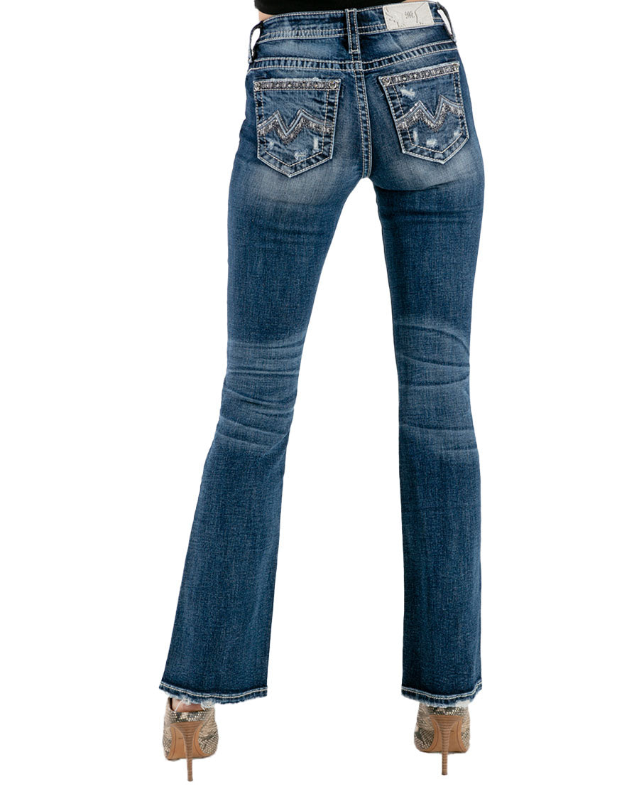 Women's Good Vibrations Bootcut Jeans