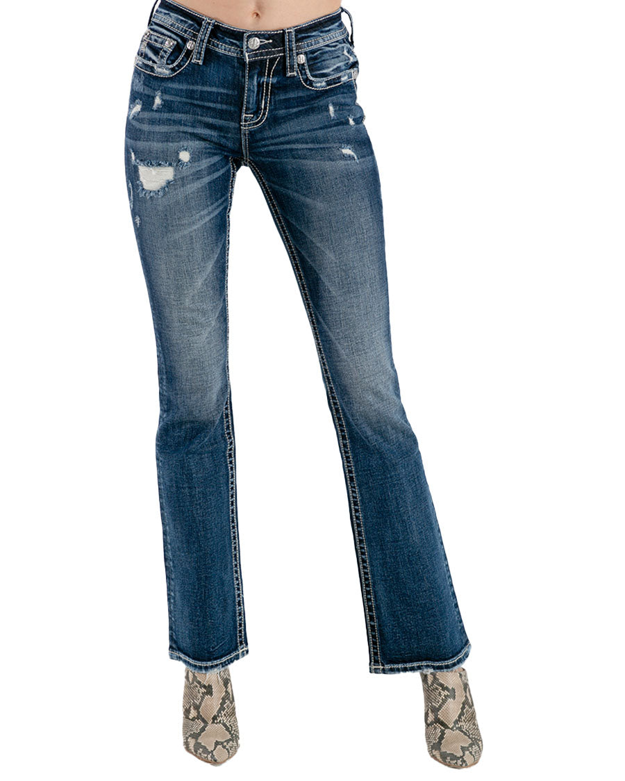 Women's Good Vibrations Bootcut Jeans