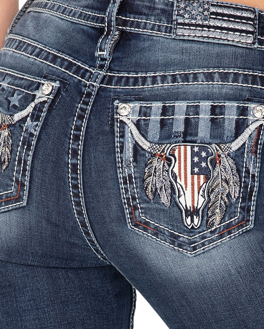 Women's Hook'em Mid-Rise Bootcut Jeans