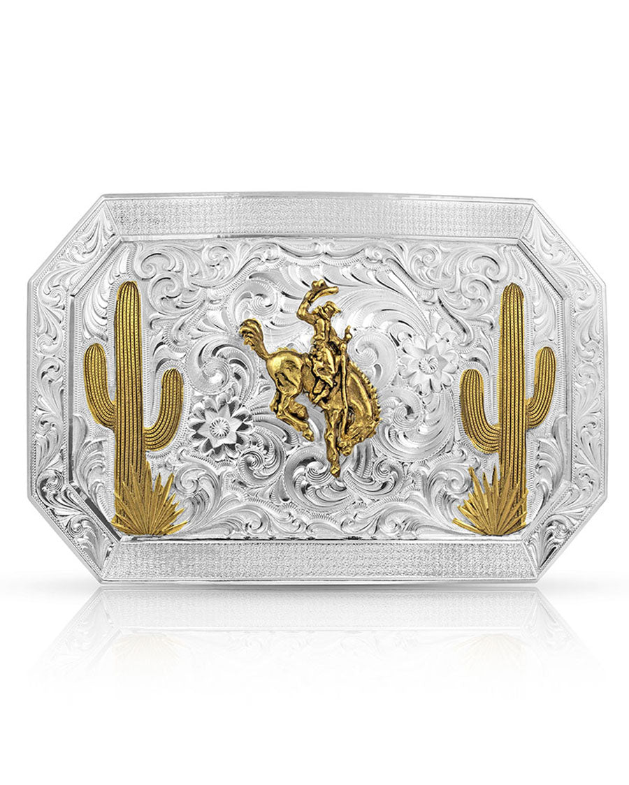 Yellowstone Dutton Ranch Silver Belt Buckle