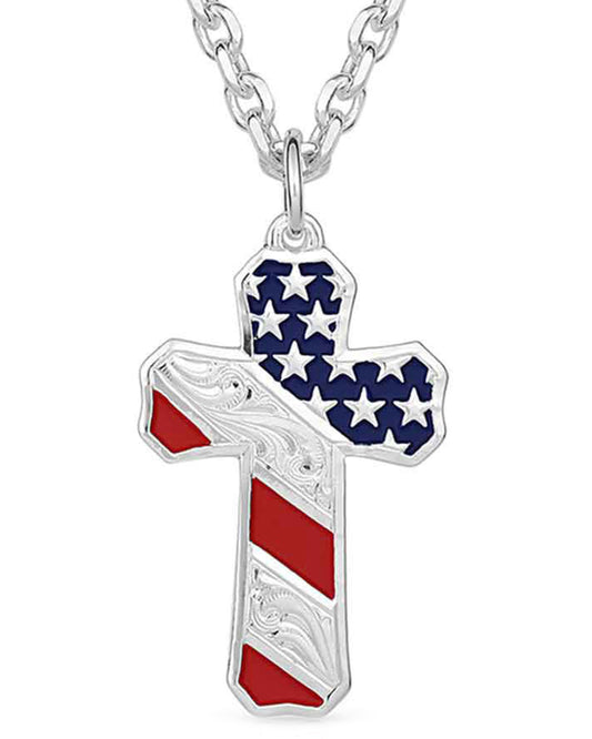 Men's Born In The USA Necklace