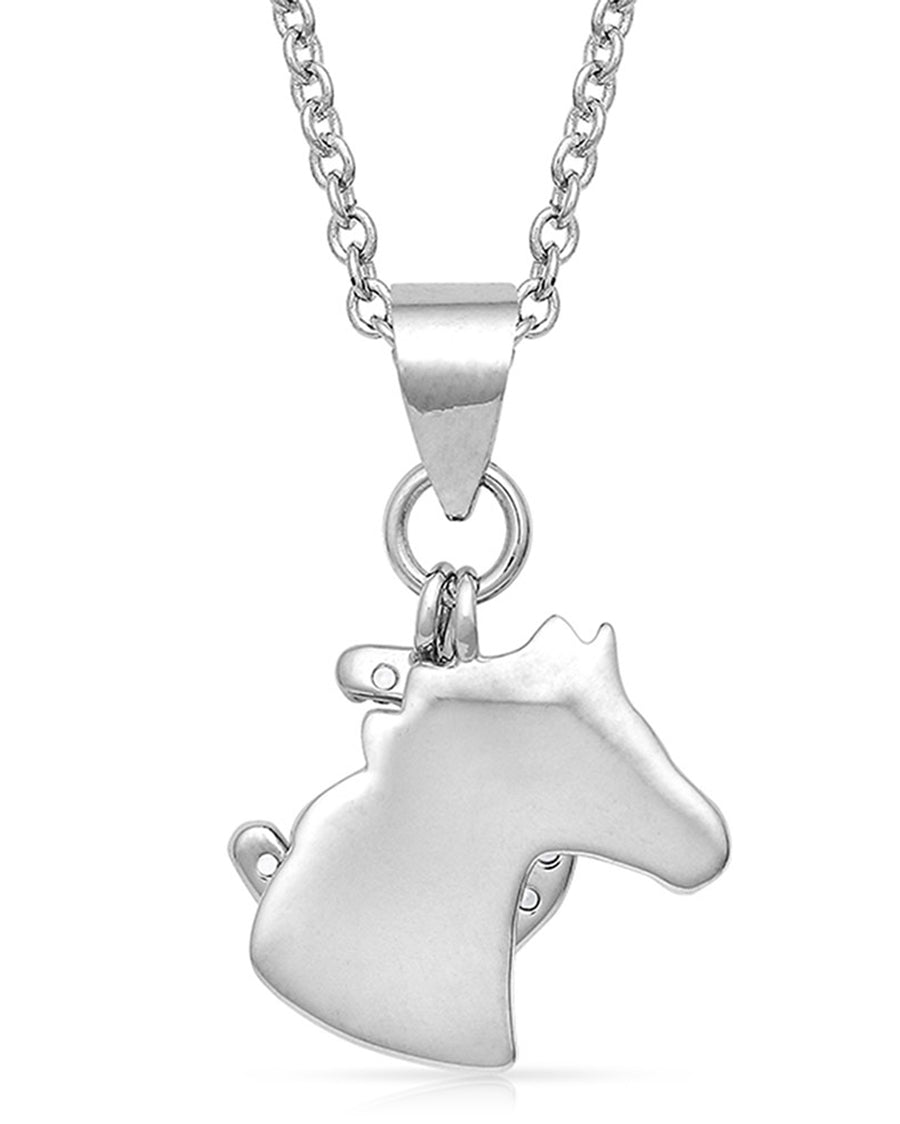 Women's Horsing Charm Necklace