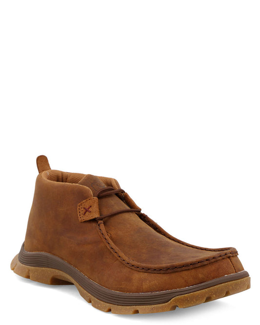 Men's Chukka Oblique Toe Shoes