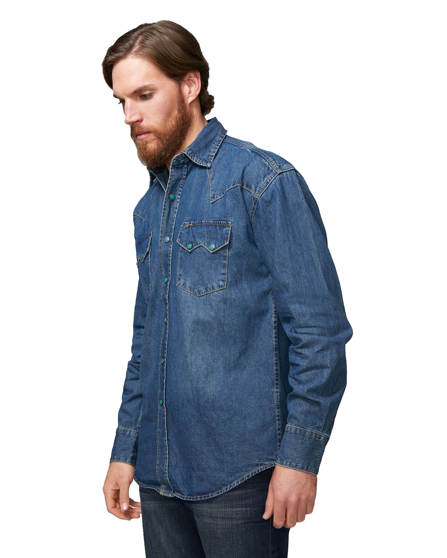 Men's Denim Western Shirt