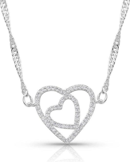 Women's Open Heart Necklace