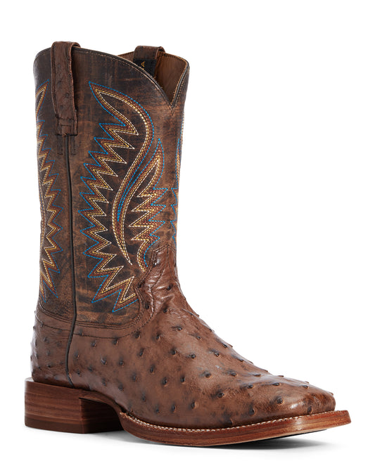 Men's Gallup Ostrich Western Boots