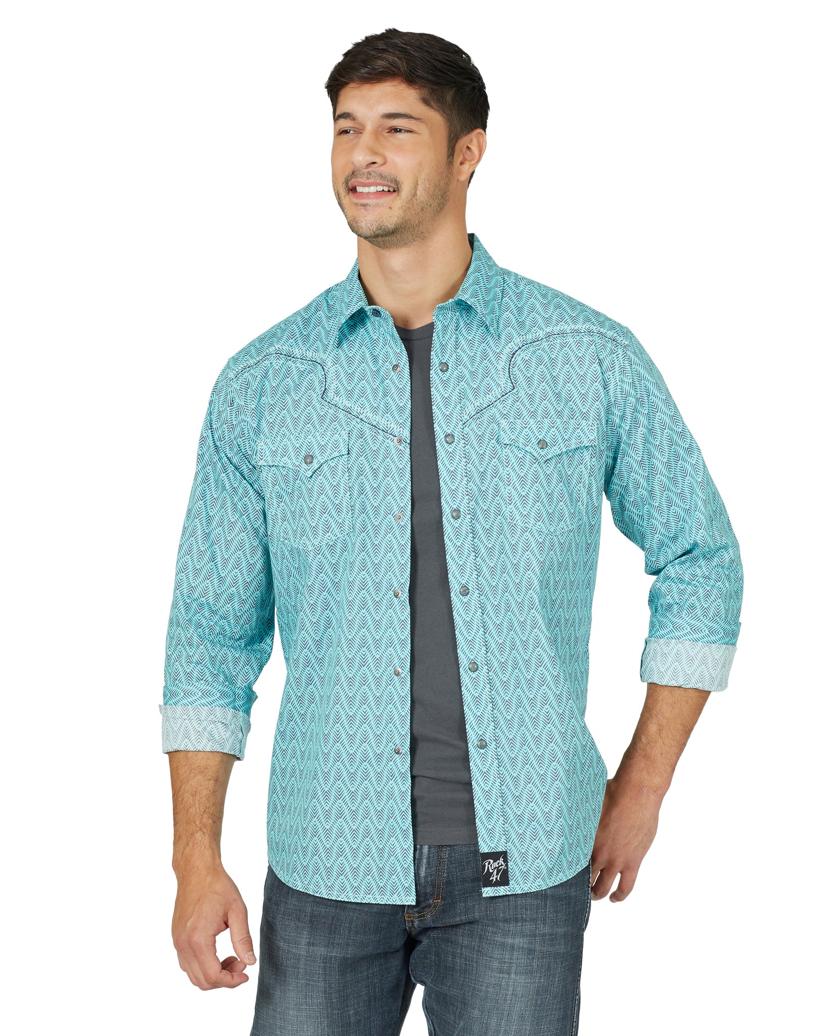 Wrangler rock hot sale 47 shirts