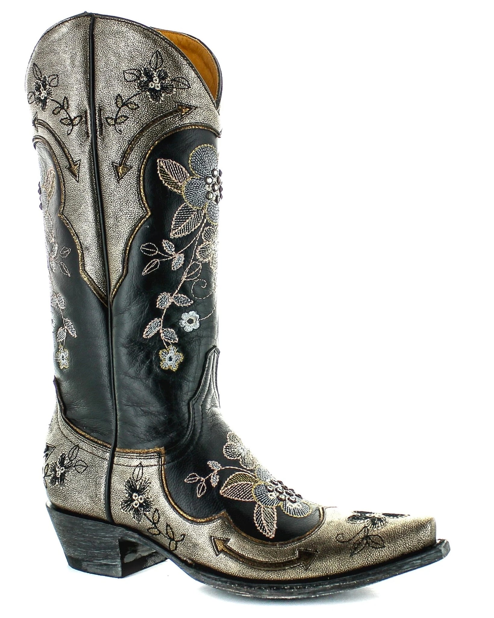 Womens grey 2025 western boots