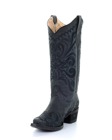 Women's Embroidery Filigree Western Boots – Skip's Western Outfitters