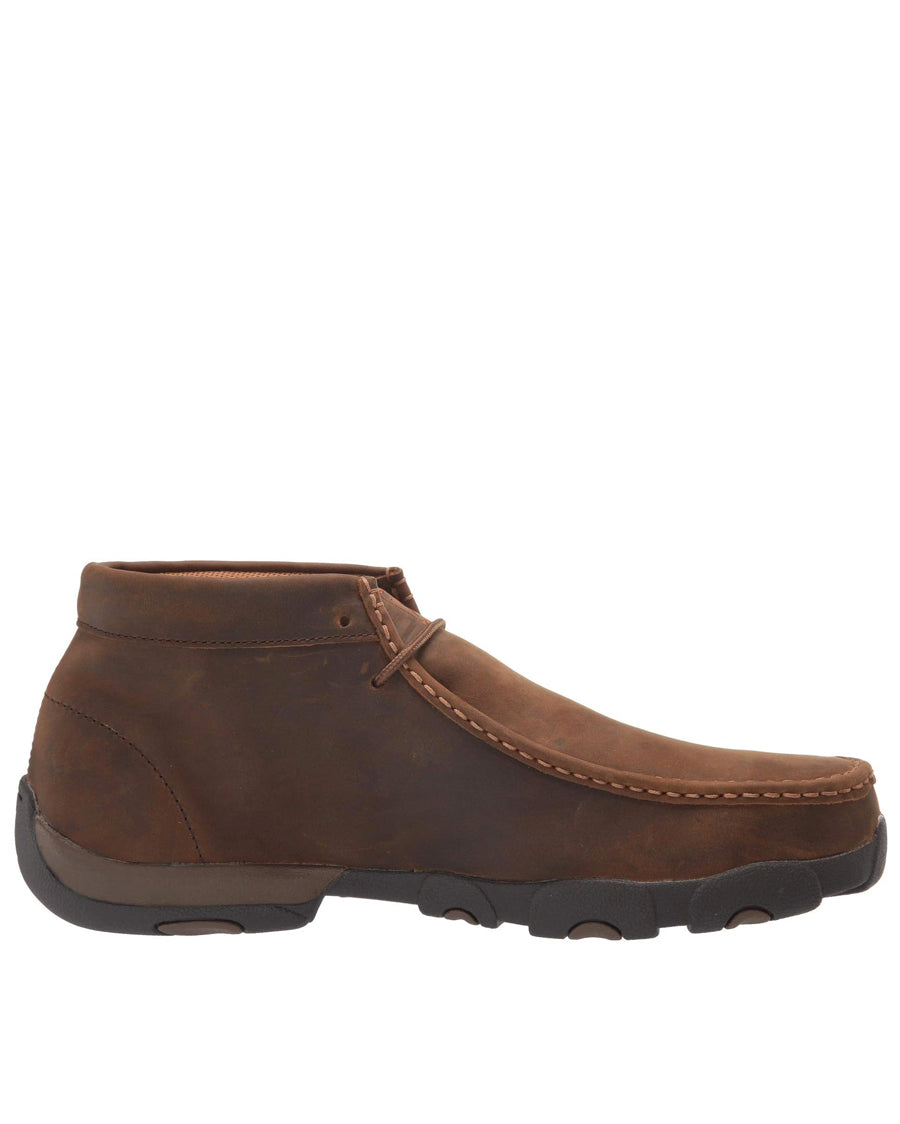 Men's Steel Toe Chukka Driving Moccasins