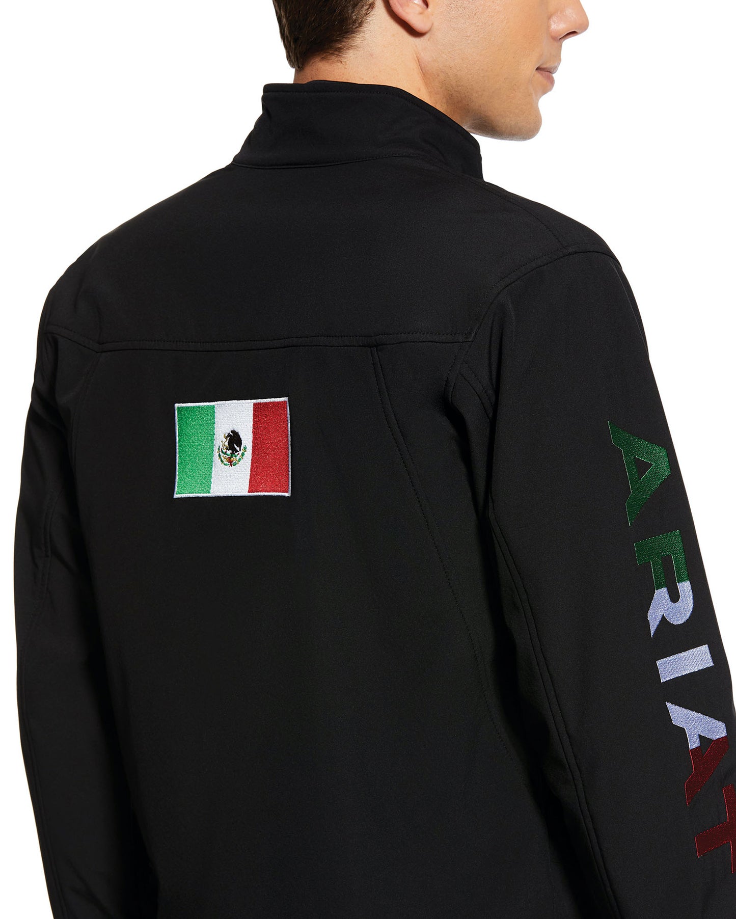 Men's Mexican Flag Softshell Jacket