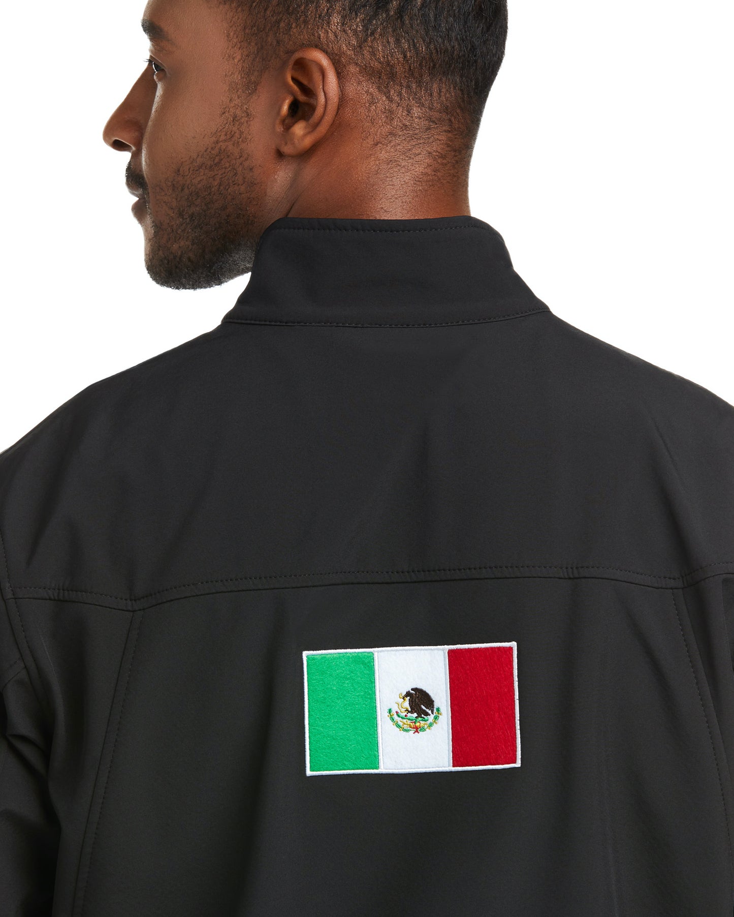 Men's Mexican Flag Softshell Jacket