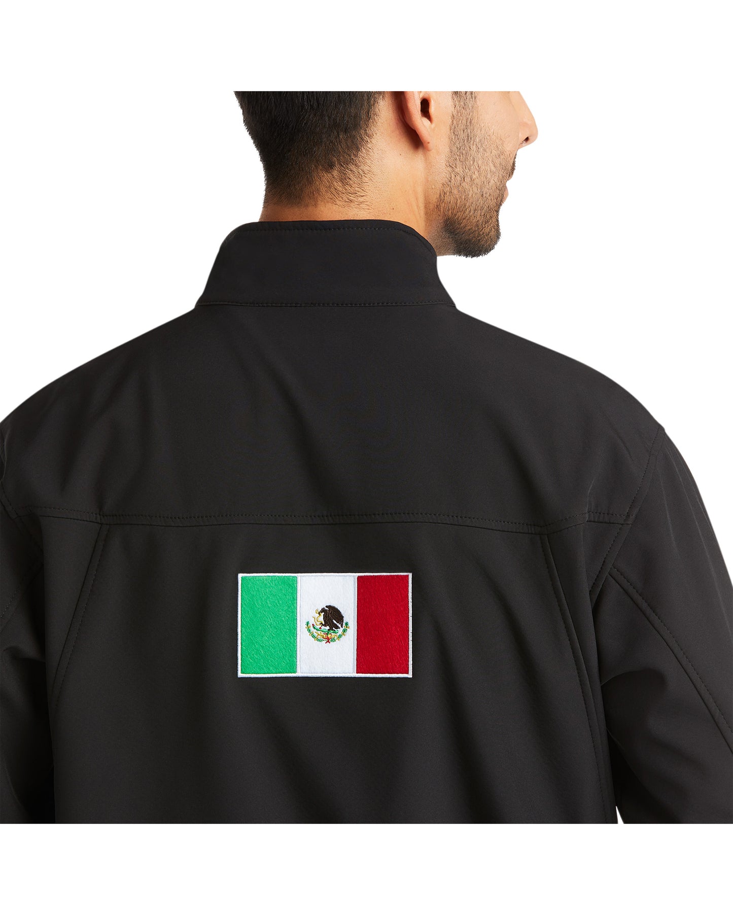 Men's Mexican Flag Softshell Jacket