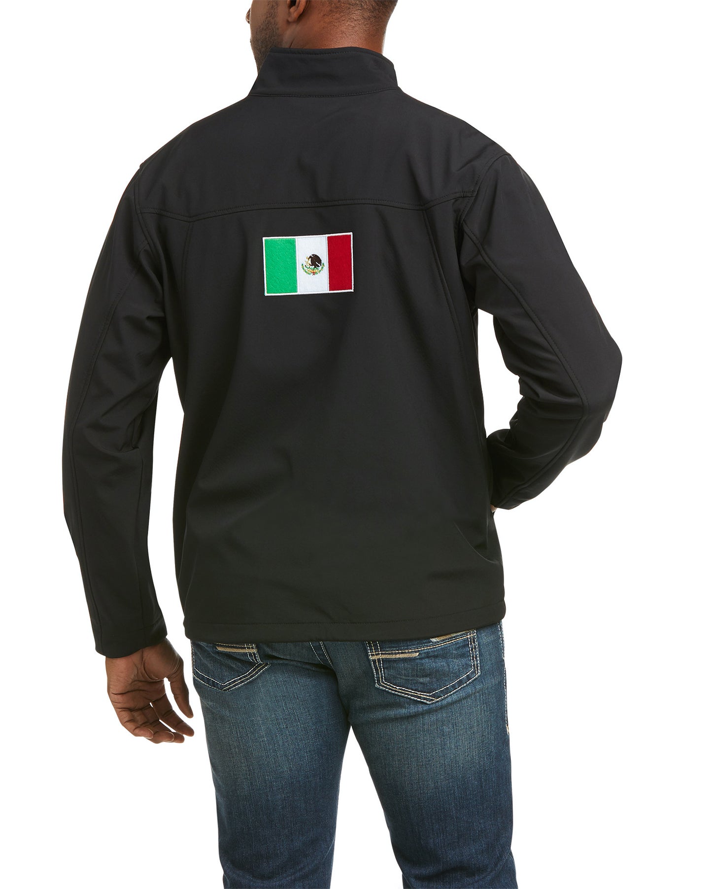 Men's Mexican Flag Softshell Jacket