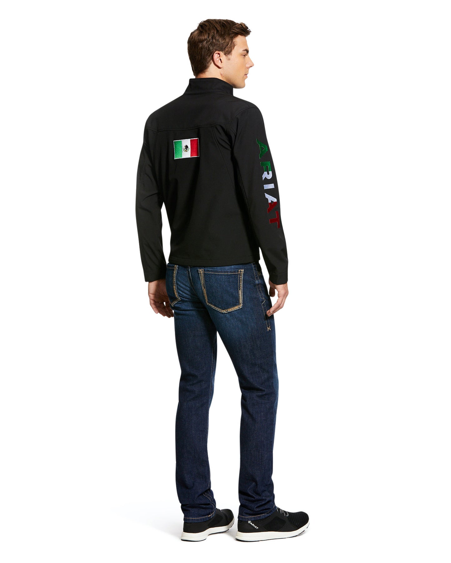 Men's Mexican Flag Softshell Jacket