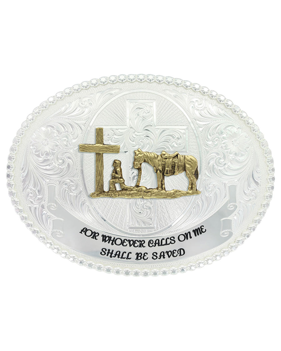 Faith and Wisdom Belt Buckle