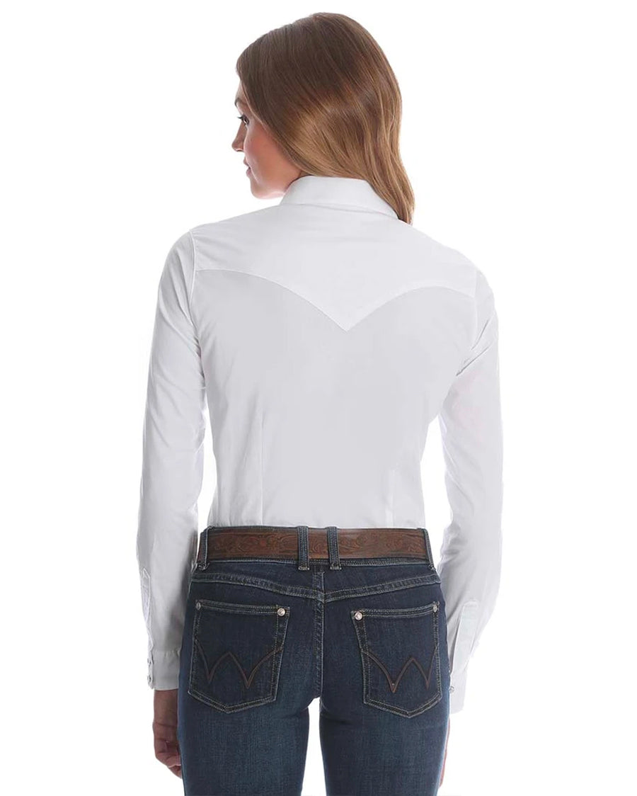 Women's Solid Western Shirt