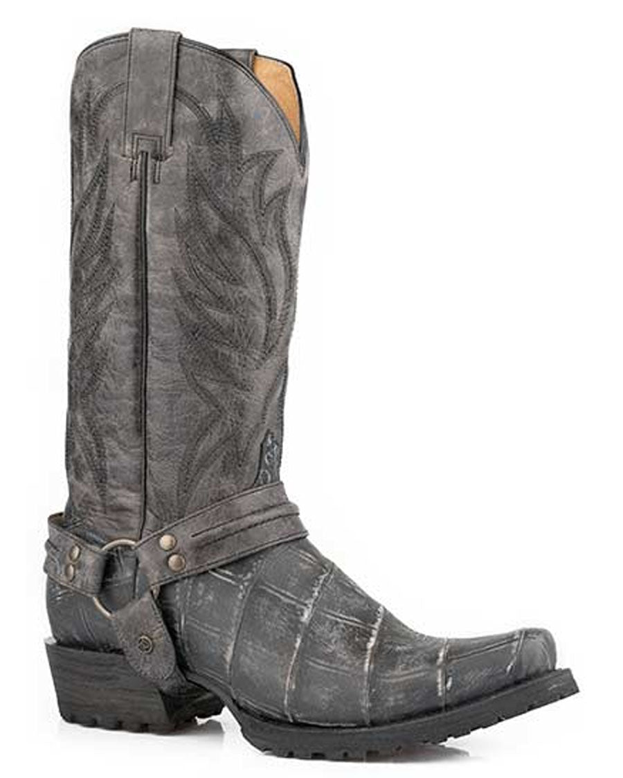 Men's Diesel Lug Western Harness Boots